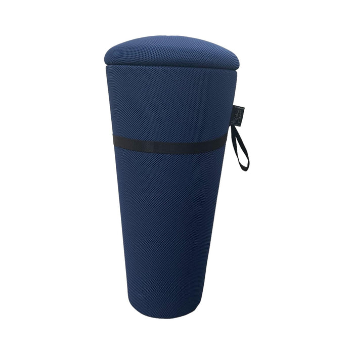 Refurbished 202 Stand Up Stool in Dark Blue