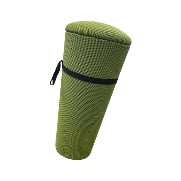 Refurbished 202 Stand Up Stool in Lime Green