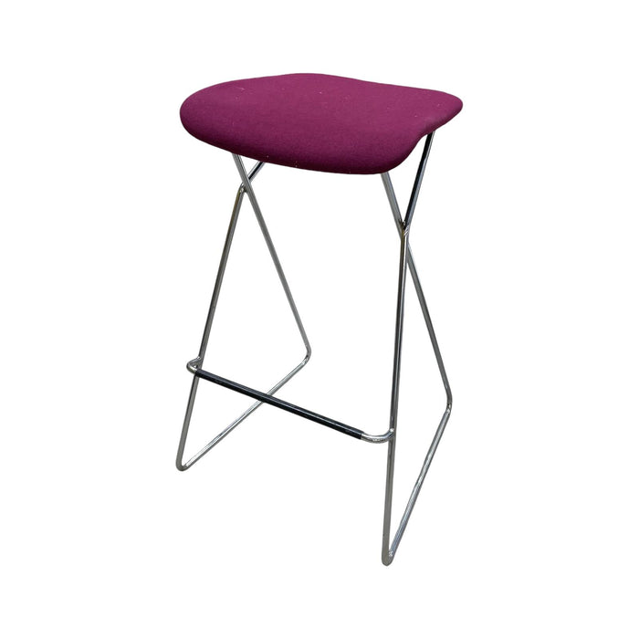 Refurbished Orangebox Tide Bar Stool in Purple