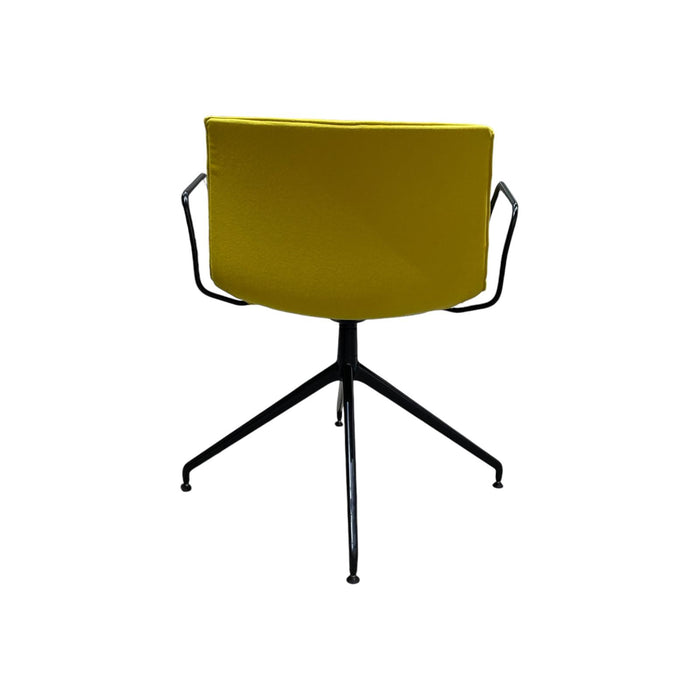 Refurbished Arper Catifa 46 Meeting Chair in Yellow