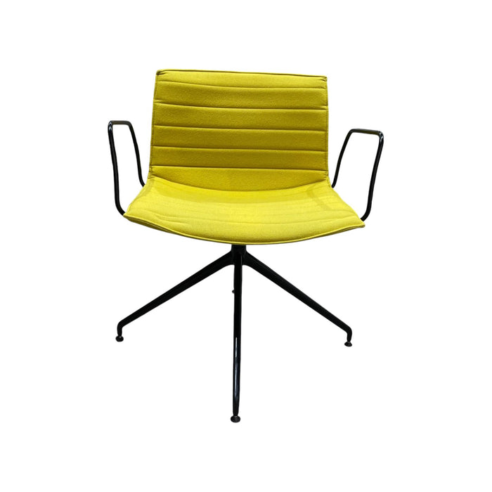 Refurbished Arper Catifa 46 Meeting Chair in Yellow