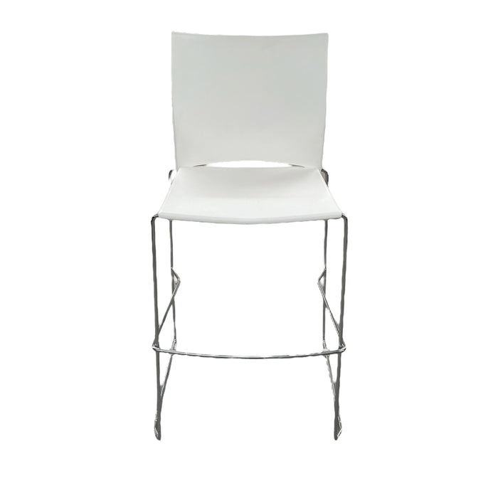 Refurbished Connection Xpresso Stacking Stool in White