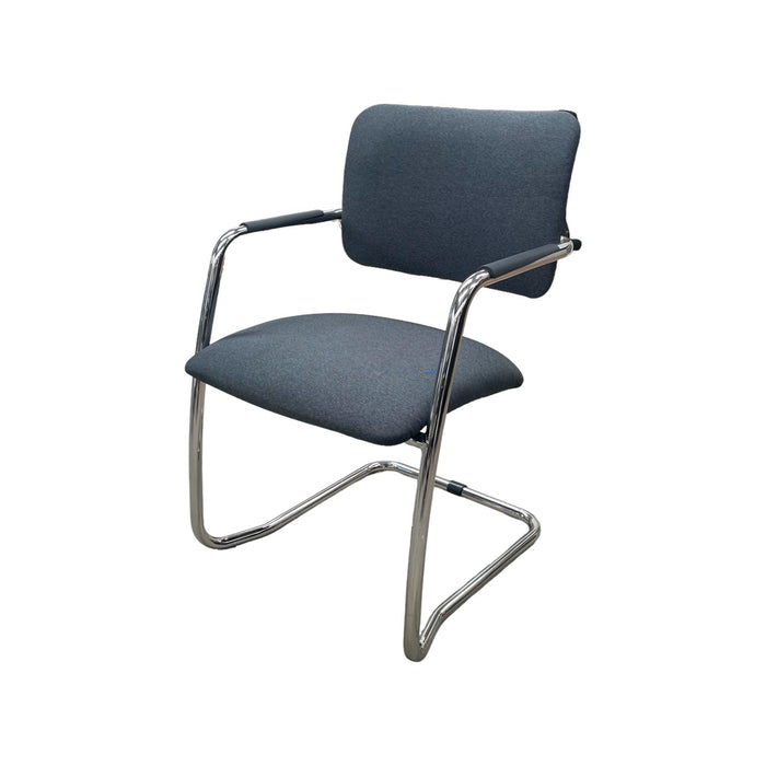 Refurbished Metric Plus MCHB Cantilever Chair in Grey