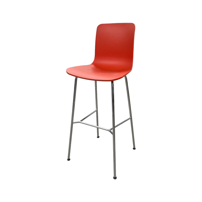 Refurbished HAL RE Stool High in Red
