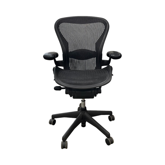 Refurbished Herman Miller Aeron - Fixed Arm - Fully Loaded - Size B