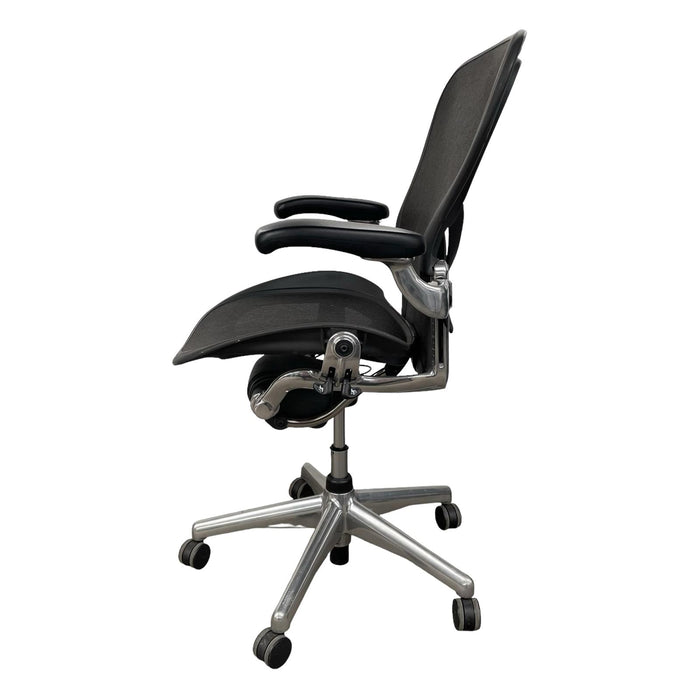 Refurbished Herman Miller Aeron - Classic Mesh with Chrome Base - Fully Loaded - MK2 - Size C