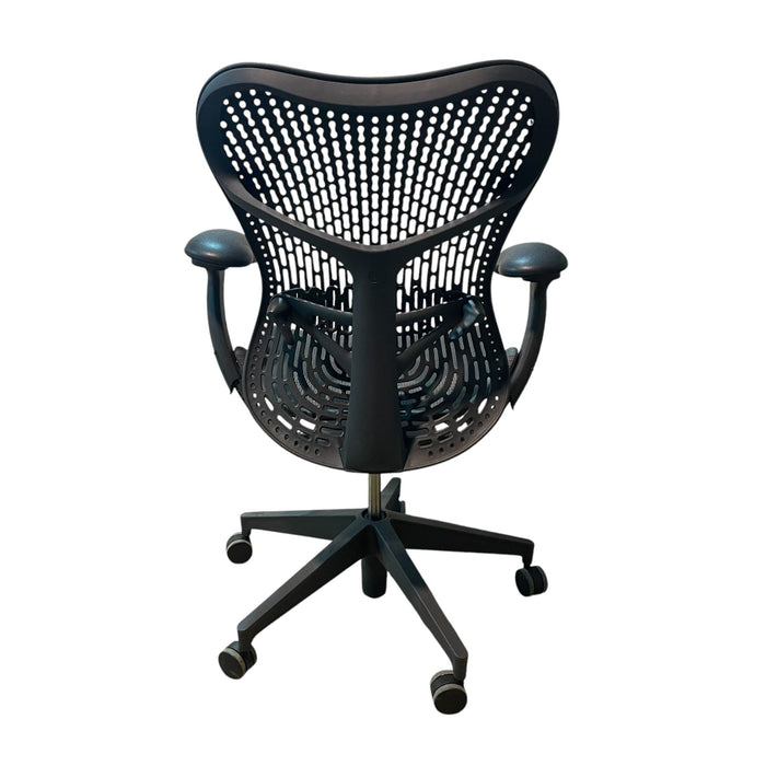 Refurbished Herman Miller Fully Loaded Mirra Office Chair - Graphite