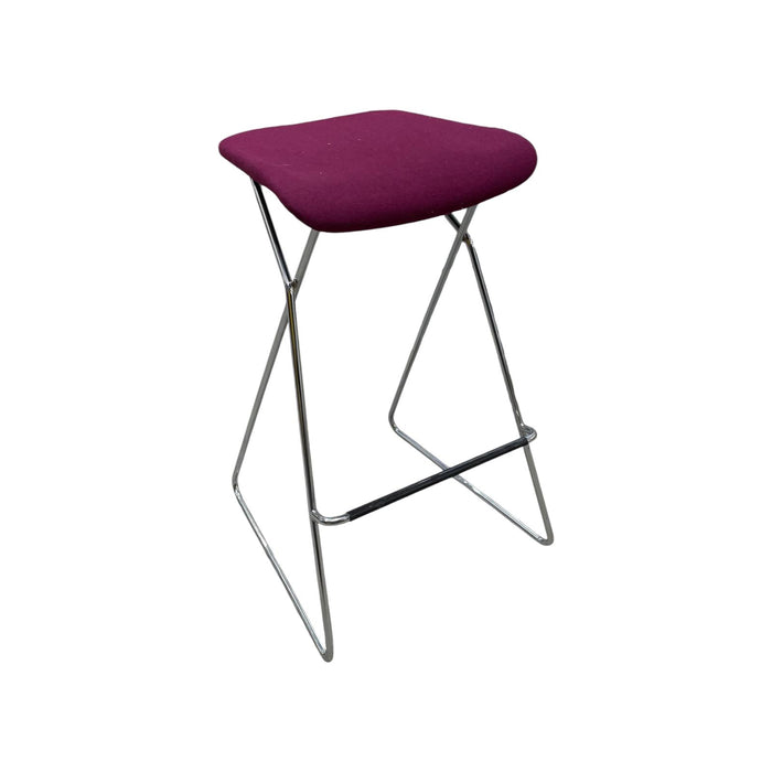 Refurbished Orangebox Tide Bar Stool in Purple