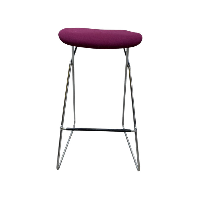 Refurbished Orangebox Tide Bar Stool in Purple