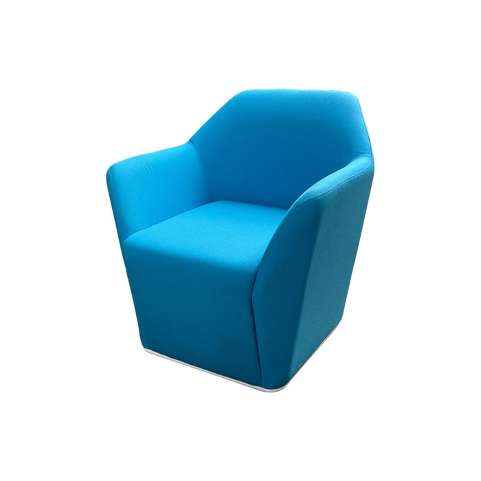 Refurbished Shuttle - Tub Chair in Blue