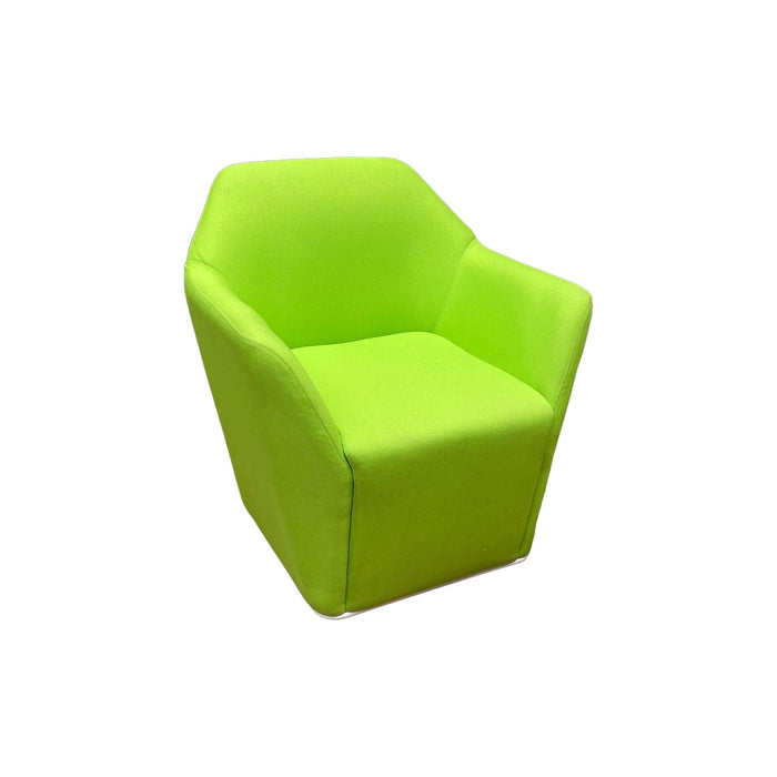 Refurbished Shuttle - Tub Chair in Lime Green