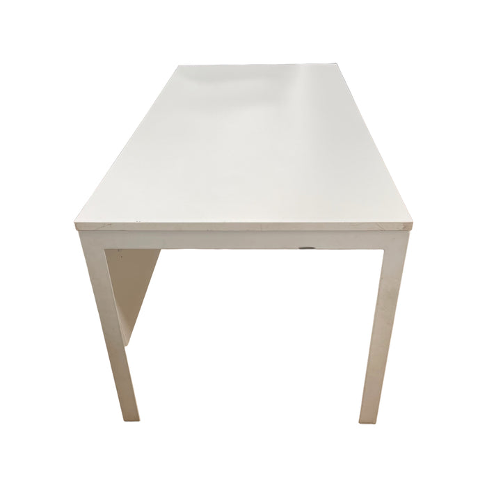 Refurbished Single White Herman Miller Desks in White (1600x800)