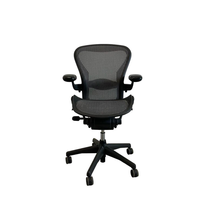 Refurbished Herman Miller Aeron - Carbon Mesh - MK2 - Size C