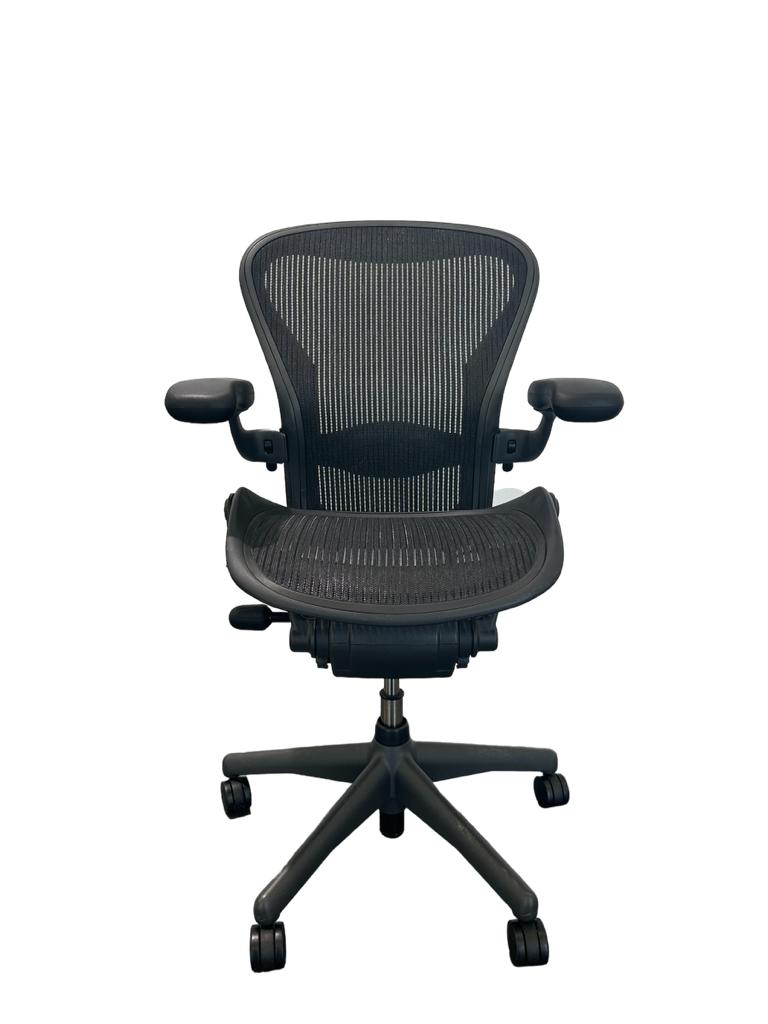 Refurbished Herman Miller Aeron MK2 Graphite — Zero Office Furniture